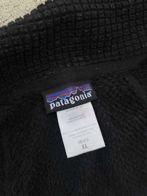 Rare Patagonia Regulator Jacket Fleece Full Zip Mens Gem