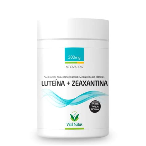 Lute Na Zeaxantina Mg C Psulas Life Natural Vc Loja De