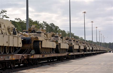 Rail To The National Training Center Article The United States Army