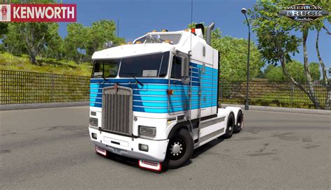 Kenworth K100-E + Interior v1.2.1 by Overfloater (1.39.x) | Kenworth, American truck simulator ...