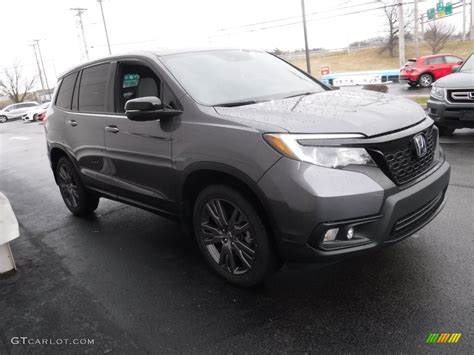 Modern Steel Metallic 2020 Honda Passport EX L AWD Exterior Photo