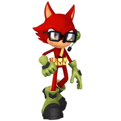 Custom Hero Render By Nibroc Rock Sonic Sonic Heroes Anime Characters