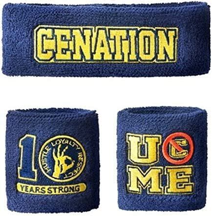 JOHN CENA Ten Years Strong Blue Cenation U Can't See Me Headband ...