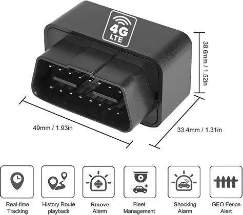 Efficient Gps Tracking For Car With Rechargeable Gsm 4g Lte Mini