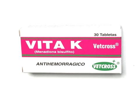 VITA K X 30 COMPRIMIDOS Distribuidora Lasplaces