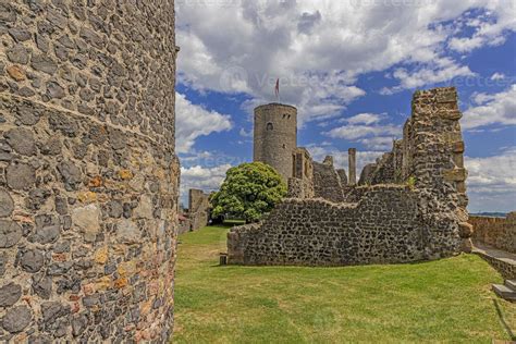 Image From The Historic German Castle Ruins Muenzenberg In Hesse