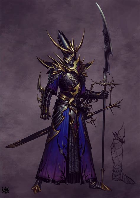 Nice Armor Warhammer Dark Elves Warhammer Fantasy Roleplay Dark Elf