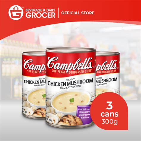 Campbell S Creamy Chicken Mushroom G X G Cans Lazada