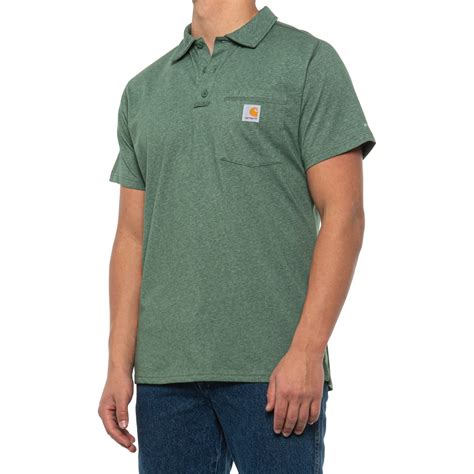 Carhartt 103569 Force® Relaxed Fit Pocket Polo Shirt For Men