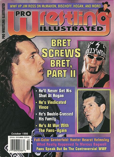 Pro Wrestling Illustrated October 1998 Pro Wrestling Fandom