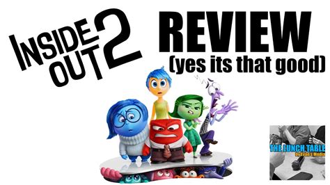 Inside Out 2 Review Pixar Movie Ranking The Lunch Table Podcast 4