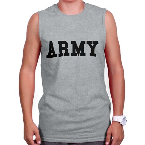 Army Logo Sleeveless T-Shirt | Tactical Tees