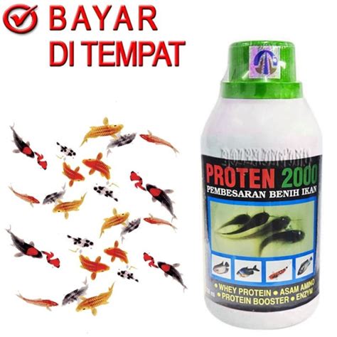 Jual Proten Vitamin Pembesaran Benih Ikan Mas Nila Lele Patin