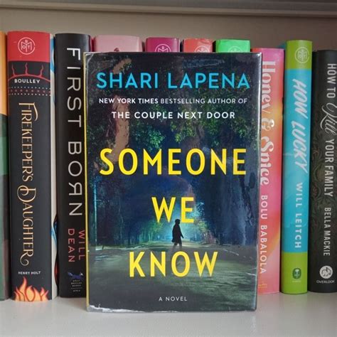 Someone We Know By Shari Lapena Hardcover Shopee Philippines