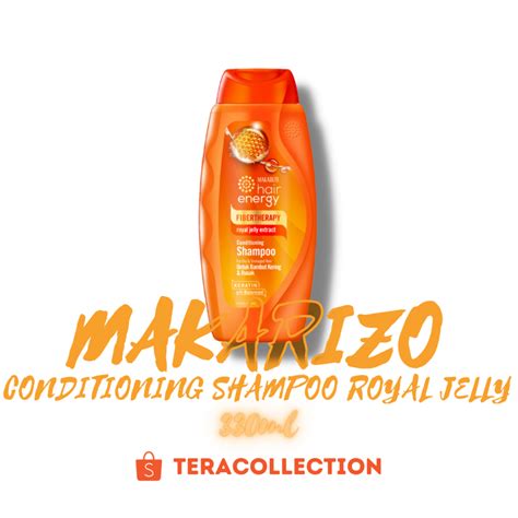 Jual Makarizo Hair Energy Fibertherapy Conditioning Shampoo Royal Jelly