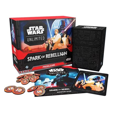 Star Wars Unlimited Spark Of Rebellion Prerelease Box Galleon Games