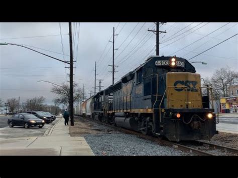 Csao Wpmi Northbound Through Landis Ave In Vineland Nj With Csxt