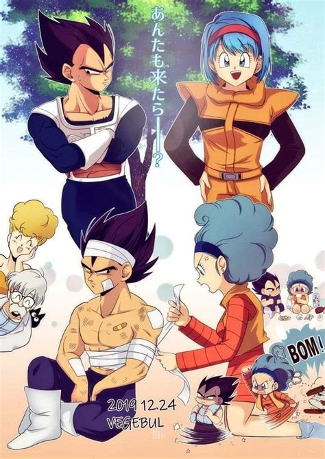 Pin De Ninfa Jim Nez En Anime Vegeta Y Bulma Bulma Personajes De