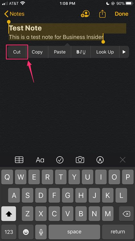 How to quickly undo and redo typing on an iPhone, or cut and paste