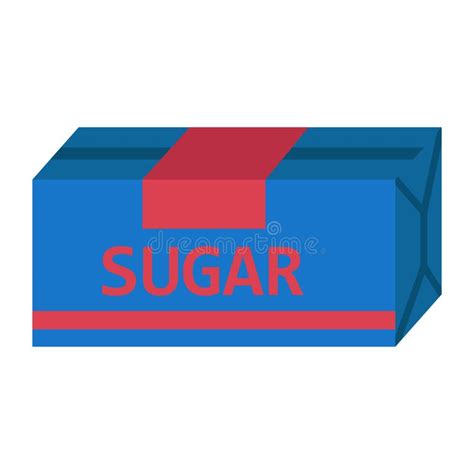 Cartoon Packet Sugar Stock Illustrations Cartoon Packet Sugar