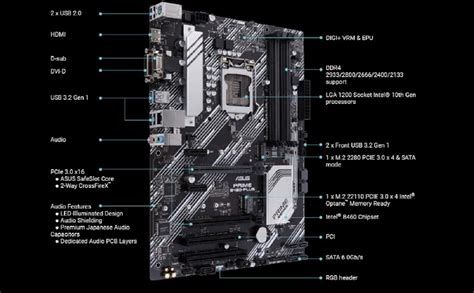 Buy Asus Prime B460 Plus Lga 1200 Intel 10th Gen Atx