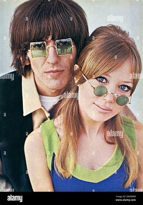 George Harrison And Patti Boyd Stock Photo Alamy