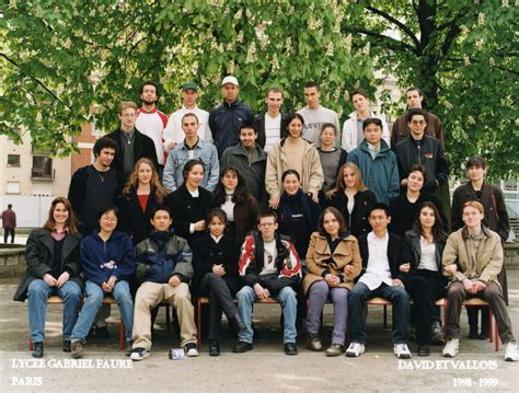 Photo De Classe Terminale S De Lyc E Gabriel Faur Copains D Avant