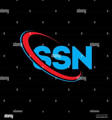 SSN logo. SSN letter. SSN letter logo design. Initials SSN logo linked ...