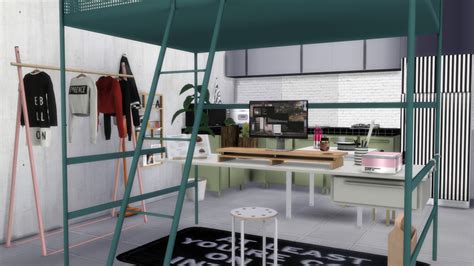 Sims 4 Loft Bed