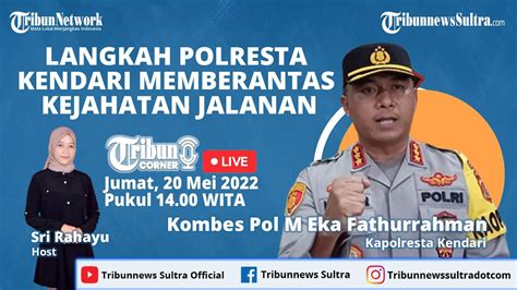 Tribun Corner Langkah Polresta Kendari Memberantas Pembusuran Dan