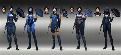 Kitana Outfit Artwork From Mortal Kombat 11 Art Artwork Gaming