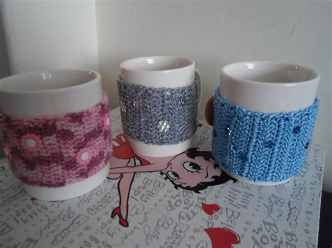 Detalles Cubre Tazas A Crochet