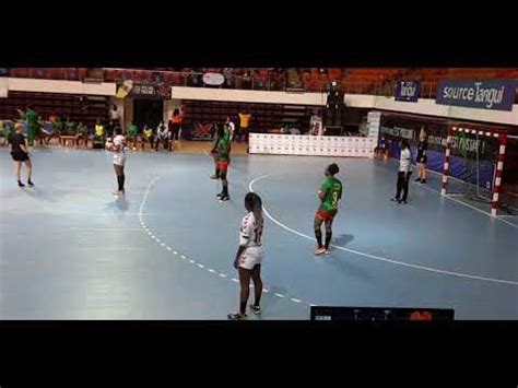 Premi Re Mi Temps Cameroun Vs Congo E Can Handball Dames