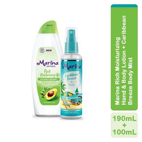 Bundling Promo Stay Fresh Marina Hbl Natural Rich Moisturising