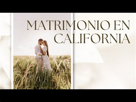 Cuánto cuesta la licencia de matrimonio en California Descúbrelo