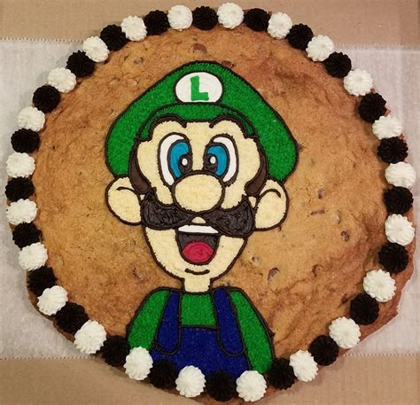 Luigi Cookie Cake