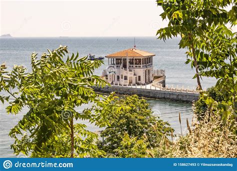 General View From Moda Pier In Istanbul One Of The Symbols Of Kad K Y