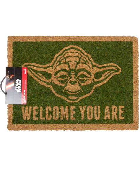 Star Wars Welcome You Are Yoda Door Mat — Vanilla Underground