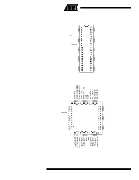 Atmega Datasheet Pages Atmel Bit Avr Microcontroller With