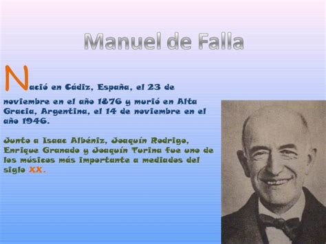 Manuel De Falla