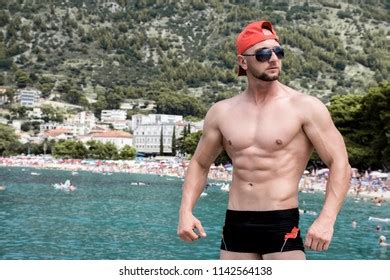 Hot Guy Showing Off His Summer Stock Photo Edit Now 1142564015