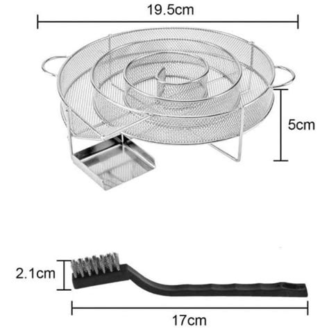 Générateur de Fumée Froide Ronde pour Fumoir Professionelle Boîte De