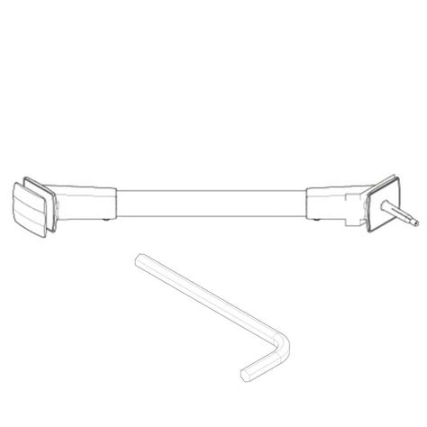 Aqualux Spares Fittings Pack Brace Bar Sfp053