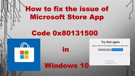 How To Fix The Issue Of Microsoft Store App Code X In Windows