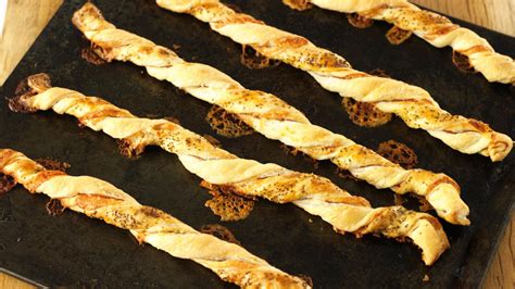 Bacon And Cheese Straws Recipe Bbc Food