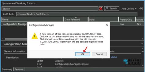 SCCM 2211 Upgrade Step By Step Guide New Features HTMD Blog