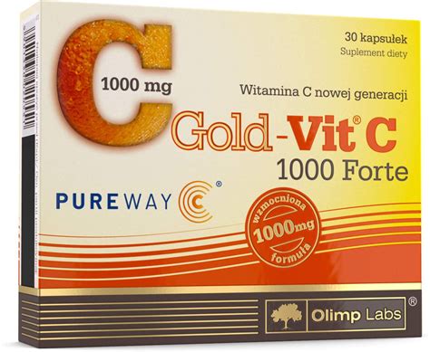 Olimp Gold Vit C Kaps Opinie I Ceny Na Ceneo Pl