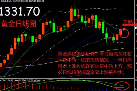 分析师金晓峰：214黄金有望形成双金叉上涨形态