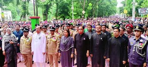 Bangabandhus 48th Martyrdom Anniv Observed In Cumilla The Asian Age