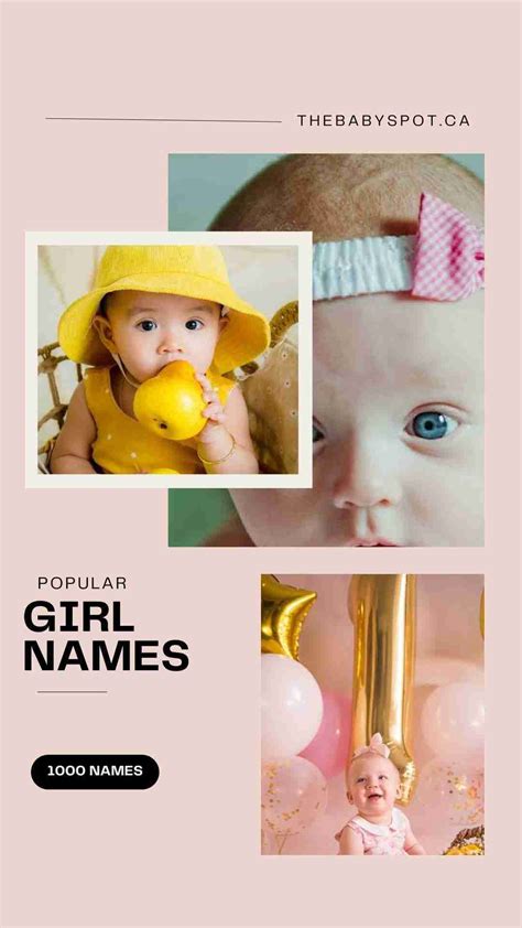 Top 1000 Popular Baby Girl Names in the U.S. 2023 + Meanings